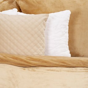 4Home mikroflanel ágyneműhuzat bézs, 140 x 220 cm, 70 x 90 cm, 140 x 220 cm, 70 x 90 cm