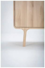 Fawn tömör tölgyfa komód fiókkal - Gazzda