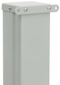 piros kihúzható oldalsó teraszi napellenző 140 x 500 cm