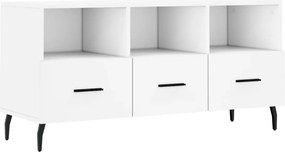 vidaXL fehér szerelt fa TV-szekrény 102 x 36 x 50 cm