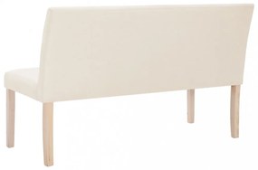 krémszínű poliészter pad 139,5 cm