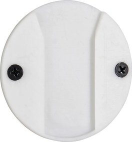 Fehér USB üveg LED fali lámpa ø 15,5 cm Earl – Reality