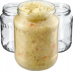 8x Befőttesüveg 720ml Lekvár Méz Uborka