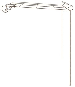 antik barna vas kerti pergola 4 x 3 x 2,5 m