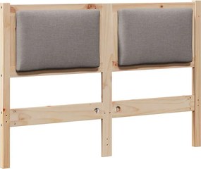 vidaXL Fejtámla Egyéb Barna 135 cm Tömör fenyőfa