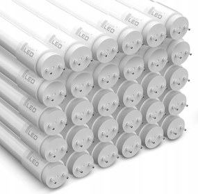 Led fénycső T8 20W 160W 120cm 1800lm Semleges Üveg Erős Fényes G13