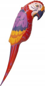 Felfújható Papagáj Dekoráció 110 cm Hawaii Kalóz