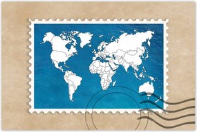 Poszterek 60x40 Világtérkép