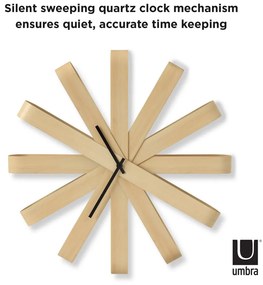 Falióra ø 51 cm Ribbonwood – Umbra