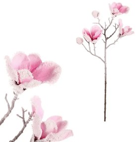 Művirág-készlet, 2 db, rózsaszín, 65 cm