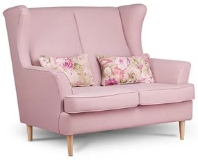 STRALIS Kétszemélyes kanapé Rózsaszín