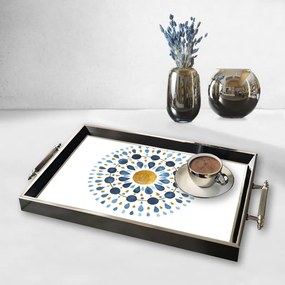Üveg tálca, 38×24 cm – TPG9801