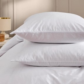 Fehér kétszemélyes-hosszabbított ágyneműhuzat 240x220 cm Linella – douceur d'intérieur