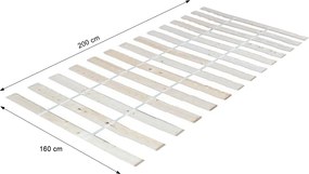 Léces ágyrács, PLAZA, 160x200 cm