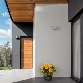 Brilagi - LED Kültéri fali lámpa CUBE LED/6W/230V szürke IP54