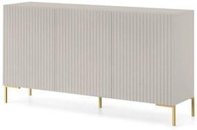 Szekrény Lamellito L1 (szürkés bézs + arany). 1099062