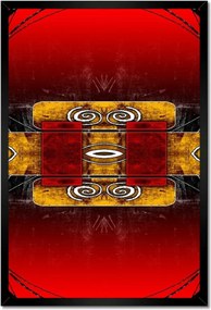 Poszterek keretben 40x60 Kör alakú fantázia