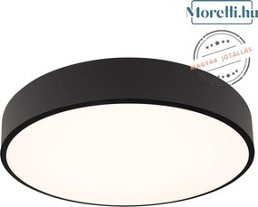 Fürdőszoba Mennyezeti Lámpa Fekete ROUNDY MAXLIGHT C0214