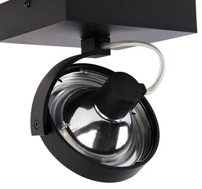 Design spotlámpa fekete állítható - Go