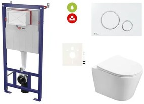 Fali WC szett SAT előtétfalas szereléshez + SAT Infinitio WC SIKOSSIN70KECO