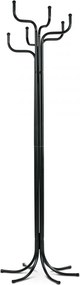 Fém állófogas fekete színben, 188 cm magas 83707-06