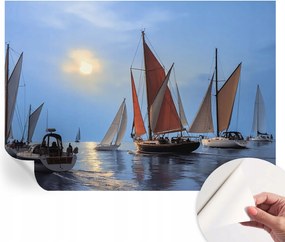 Prémium fali öntapadós fotótapéta Vitorlás kaland 208x146 cm