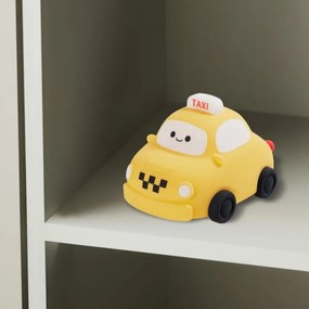LED Dimmelhető gyermek érintős lámpa TAXI LED/1W/5V USB 1200 mAh sárga