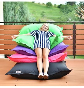 EMI fekete nylon babzsákfotel