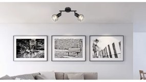 Globo - LED Spotlámpa XARA 2xE14/6W/230V fekete