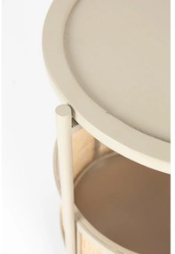 Kerek tárolóasztal ø 30 cm Makoto – White Label