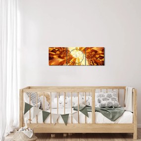 Kép - Absztrakció (órával) (90x30 cm)