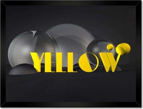 Poszterek keretben 40x30 Yellow