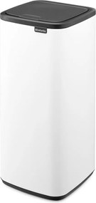 Fehér acél érintésre nyíló szemetes 30 l Bo Touch – Brabantia