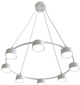 Emibig STARLIT 1373/8 Plafonlámpa 8x8W/GX53 IP20
