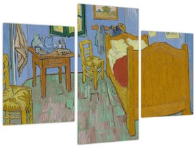 Kép - Vincent van Gogh, The Bedroom, reprodukciók (90x60 cm)