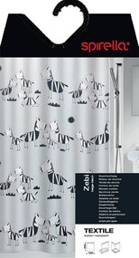 Zuhanyfüggöny 180x200 cm Zebi – Spirella