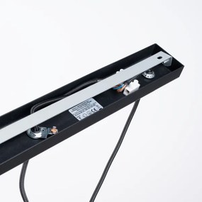 Sollux SL.1334 - Csillár zsinóron BRINA 3xG9/8W/230V fekete