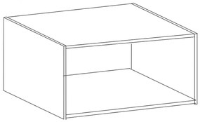 Provance G50K felső konyhai tároló szekrény Sosna Andersen N