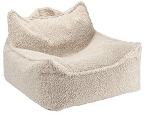 Világosbarna buklé gyerek babzsákfotel Chair – Wigiwama