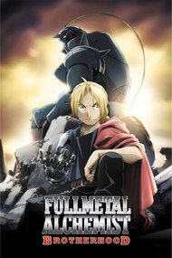 Fullmetal Alchemist Brotherhood Anime Poster A1+ poszter