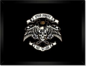 Poszterek keretben 40x30 Motorkerékpáros hangulat