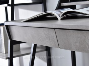 PC asztal Borge (beton + fekete). 1109733