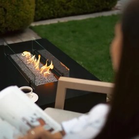 Planika Rio Table GAS - kültéri gáz kandalló 46x106 cm 10kW