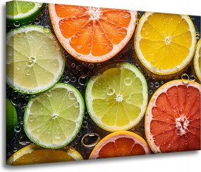 Våszonkép Citrus Frissesség Lime Grapefruit Citrom 70x50