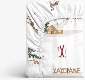 Goldea pamut gumis lepedő - zakopane 90 x 200 cm