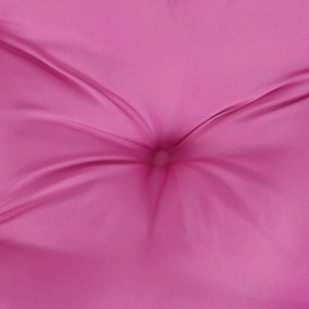 rózsaszín oxford szövet kerti padpárna 180 x 50 x 7 cm