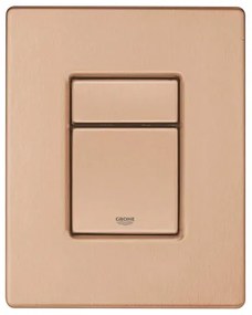 GROHE 38732DL0 - Öblítő nyomólap SKATE COSMOPOLITAN 156 × 197 mm rézszínű