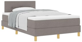 Box Spring Ágy Matraccal, Topszínű, 120x200 cm, Szövet