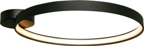 ZUMA LINE LA0772 CIRCLE Modern LED Mennyezeti Lámpa Fekete LED IP20
