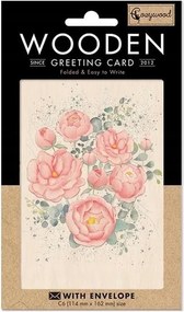 C6 fa bérlet boríték Rózsaszín bazsarózsa